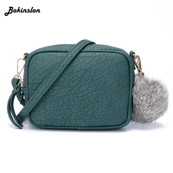 

Bokinslon Bokinslon Fashion Portable Small Square Bag Shoulder Woman Casual Stone Pattern Simple Messenger Bag Female
