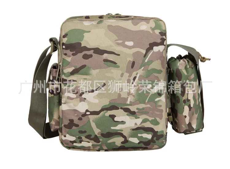 Factory Currently Available Wholesale Tactical Backpack Outdoor Army Camouflage Paragraph Open Country Crossbody Bag Oxford Clot