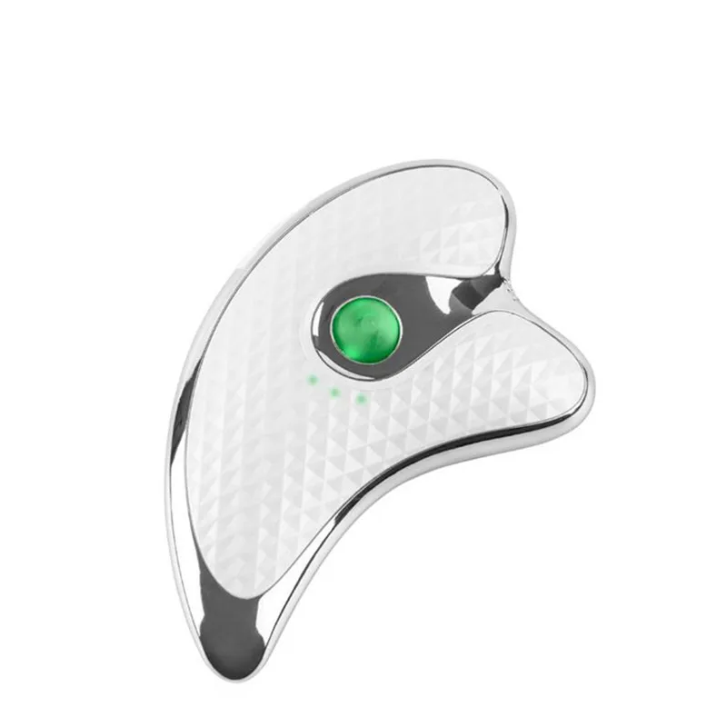 

USB Rechargeable Electric Face Lifting Device Guasha Massage Machine "V" Shape Face Facial Massager Skin Scraping Tool 20#830