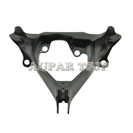 Обтекатель стенд верхней установки для Suzuki GSXR600 06 07 GSXR750 2006 2007 крепление для фары Рамка Кронштейн фара стоящая рама - Цвет: Black