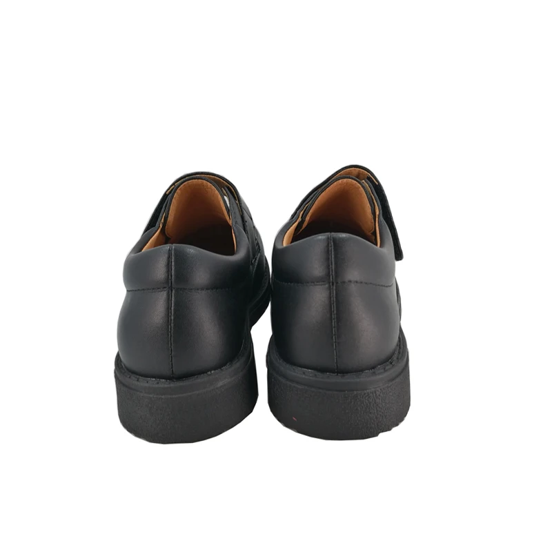 Children's Casual Shoes Kids Leather Orthopedic Footwear British Boys Students Black School Uniform Flats Sandals 8 Years Old
