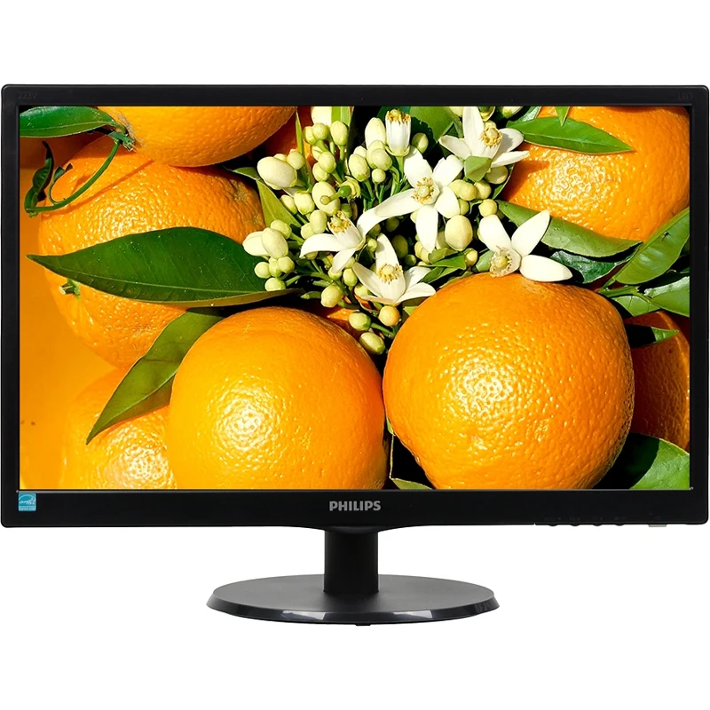 Монитор PHILIPS 223V5LSB2(10/62) 21.5", черный