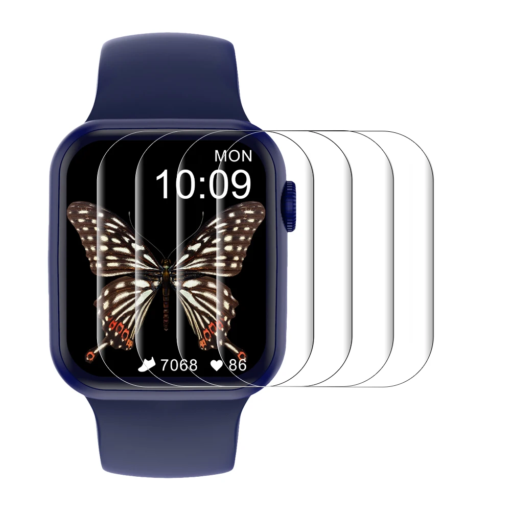 Смарт-часы Защита экрана для Apple Watch Iwo W13 W37 Pro Dt100 Max Serie Smartwatch не стеклянная