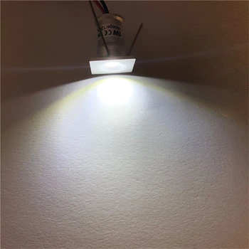 

9pcs/lot DC12V 1W LED MINI Downlight Bridgelux Chip Waterproof IP65 LED Spot Light LED Cabinet Light New Design