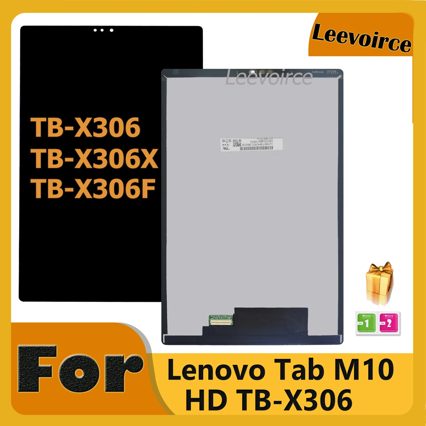 Original For Lenovo Smart Tab M10 Hd 2nd Gen Tbx306x Tbx306f Tbx306v Lcd Display Touch Screen