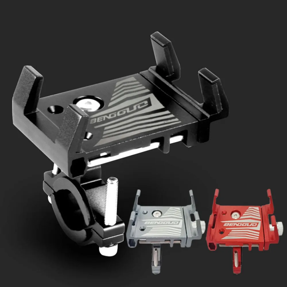 Phone holder bike bicycle aluminum mountain bike mobile phone bracket trailer handle GPS universal fiets houder bike holde 30S11 (6)