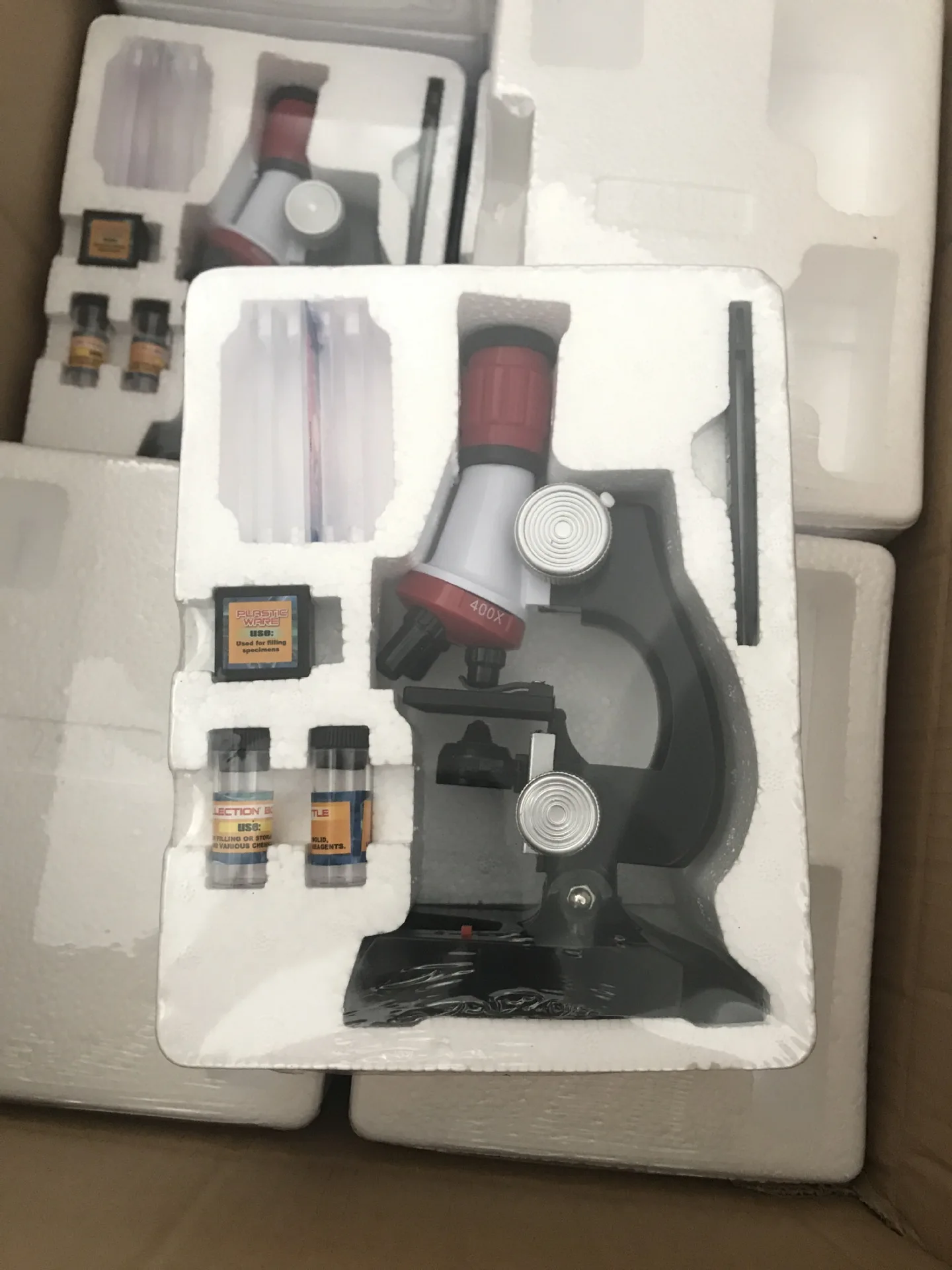 

Early Education Biological China Science Publishing & Media Ltd.(cspm) High-definition 1200 Times Microscope Toy Children Scienc