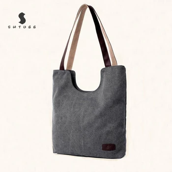 

Women's Retro Fashion Shoulder Handbag High Quality Canvas Shoulder Bag For Lady Leisure Handbags Large Capacity Tote