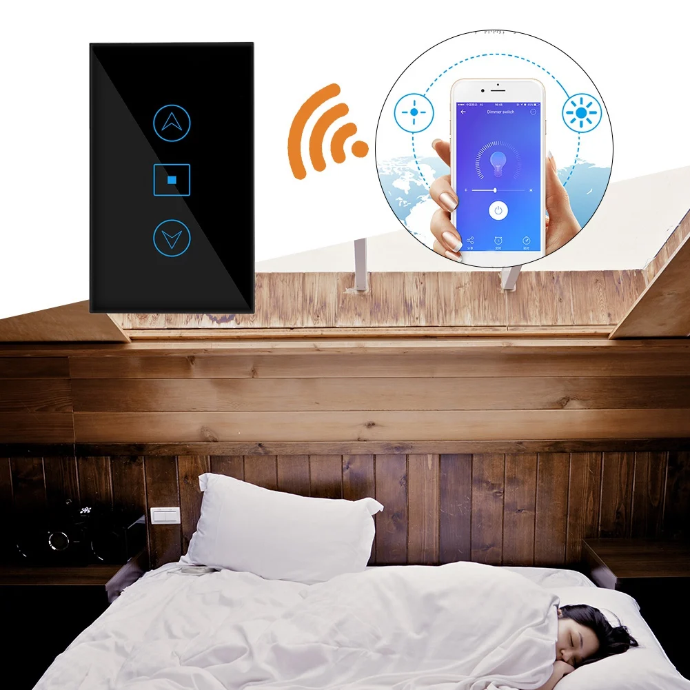 Wi-Fi светильник Диммер Alexa Интеллектуальный Голосовое управление приложение дистанционное управление Интеллектуальный переключатель