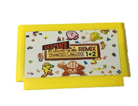 The Ultimate Remix 154 в 1 60 контактов игровая тележка E@ rthbound FinalFantasy123 Faxanadu TheZeld@ 12 Megaman123456 Черепашки Кирби