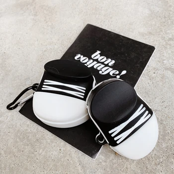 

3D Cute shoes For Apple AirPods 1 2 Pro Charging Soft silicon Cover Wireless Bluetooth Earphone Case
