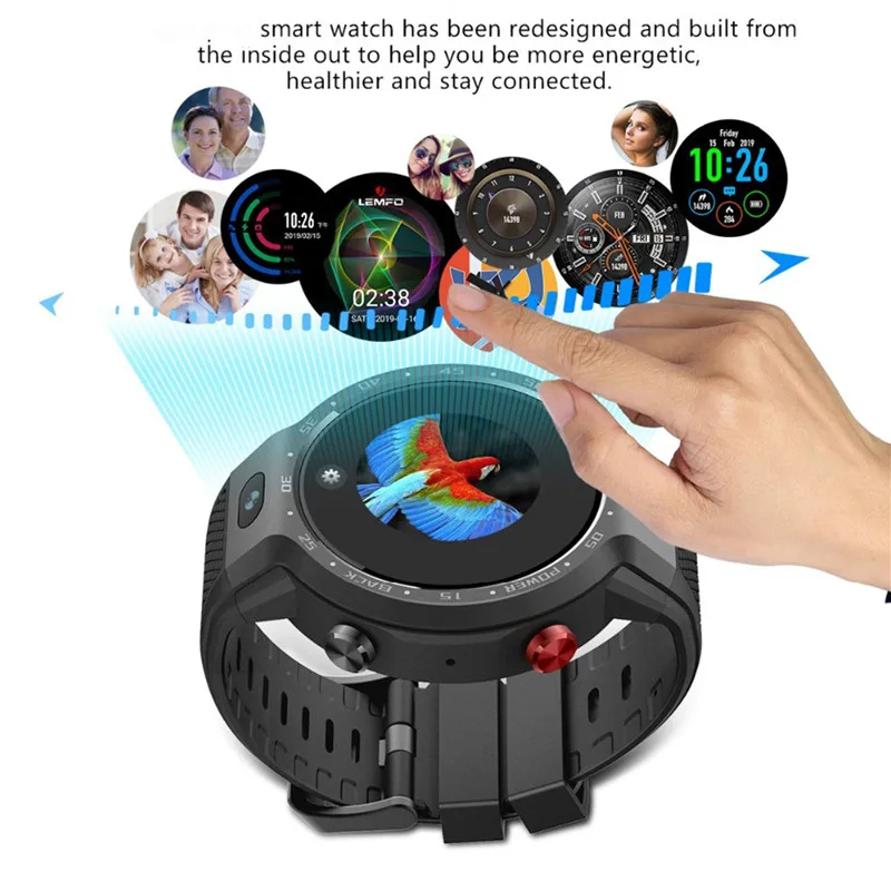 Умные часы Android с двойной системой 16G HD видео браслет Bluetooth звонки телефон спорт Wi