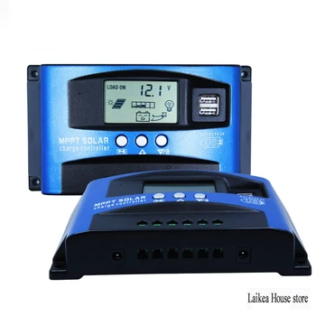 

30A/50A Solar Controller MPPT Intelligent Solar Charge Controller With Solar Panels Battery 2020 New Arrival Solar Controllers