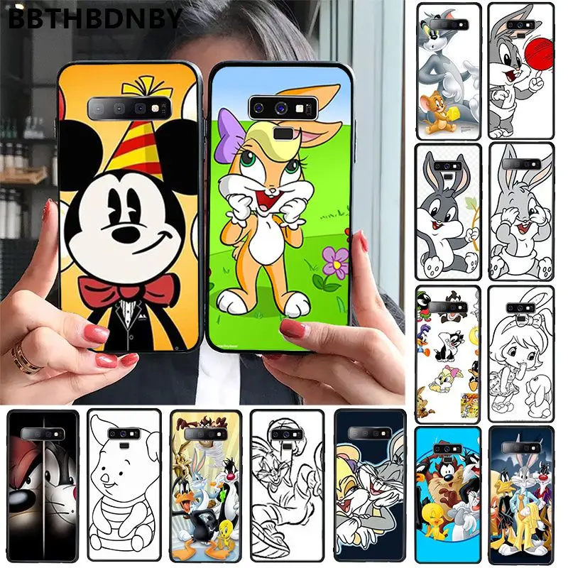Чехол для телефона Bugs Bunny Looney Новинка чехол Fundas samsung S9 plus S6 edge S7 S8 S10 | Мобильные