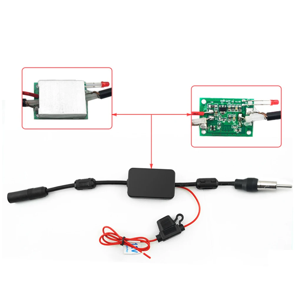 Автомобильное радио Fm антенна усилитель сигнала встроенный для автомобиль