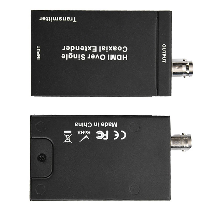 HDMI удлинитель NK-C100IR по одному коаксиальному кабелю 1080P HD конвертер ИК удлинитель для передатчика приемник Аудио Видео