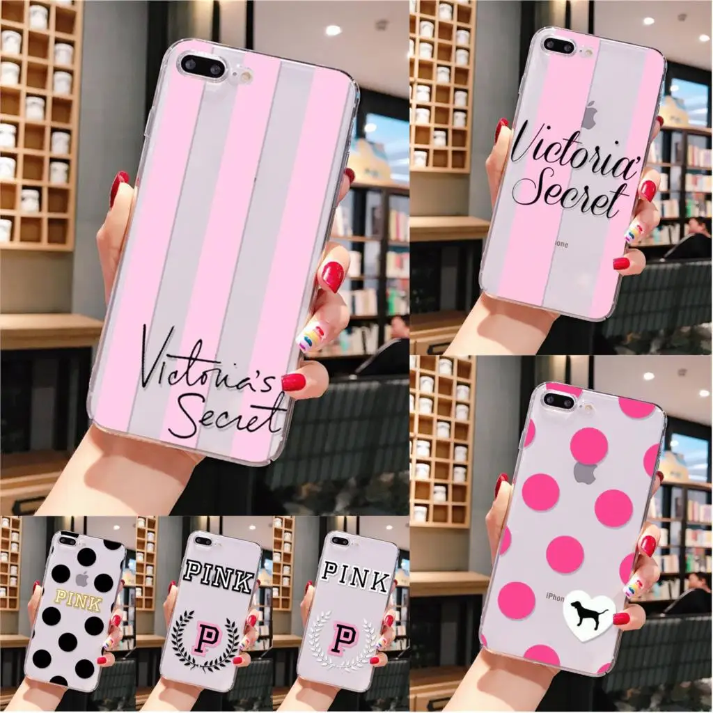 

Yinuoda PINK VS Brand NEW Victoria LOVE PINK Classic Phone case for iPhone 8 7 6 6S Plus X XS max 10 5 5S SE XR Coque Shell