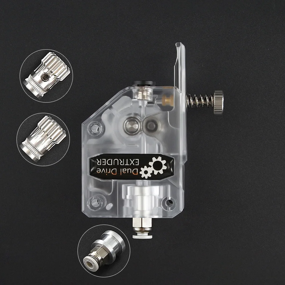 Twotrees-upgrade Bowden Direct Extrusora Peças para Impressora 3d Mk8 Cr10 Dual Drive Gear Filamento Flexível Tpu 175 mm - Imagem 3