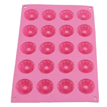 

20 Grid Silicone Cake Baking Utensils Fondant Cake Decoration Cake Mold Biscuit Chocolate Kitchen Baking Tools