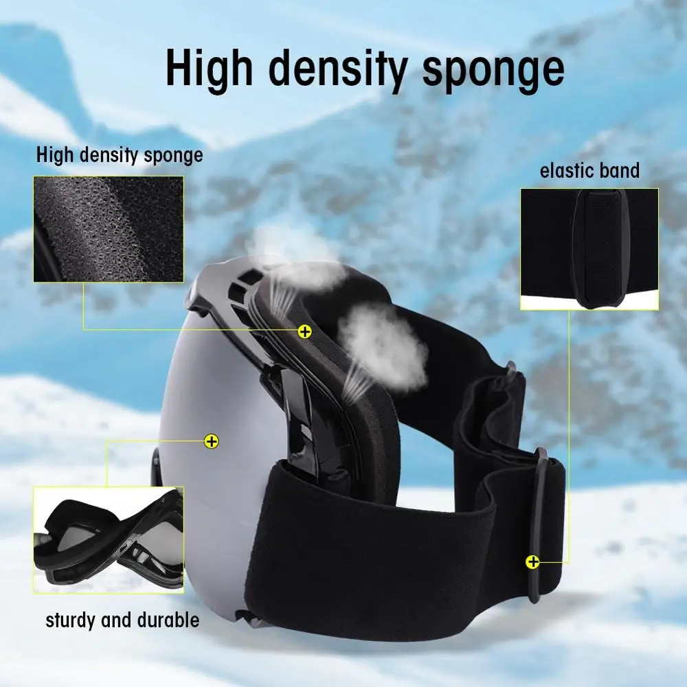 Ski Glasses Double Layer Anti-Fog Male And Female Ski Goggles Snowboard Snowboard Goggles Snow And Windproof Ski Mask Or Glasses