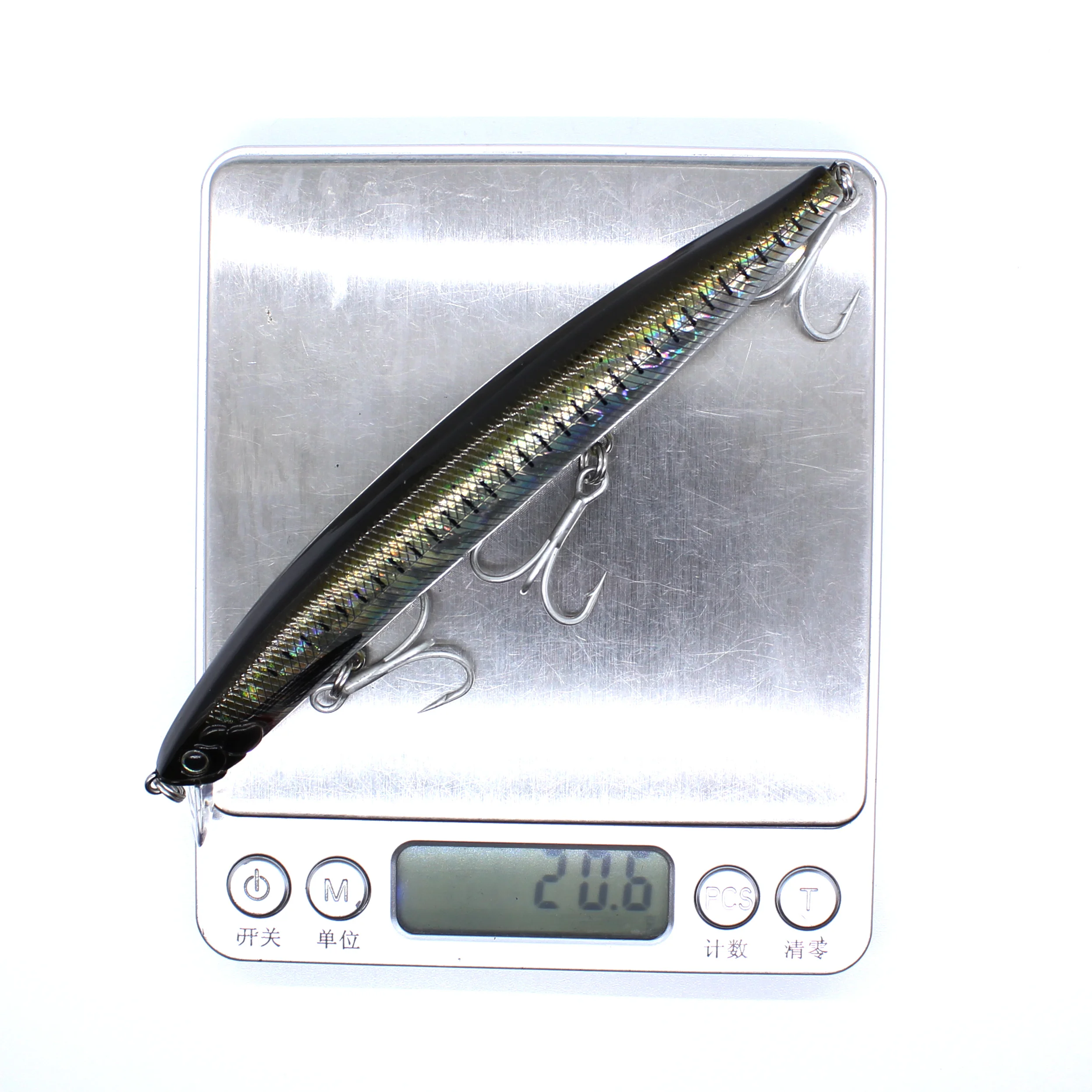AOCLU Sinking Jerkbait Wobbler 130mm 20.6g Depth 0.8-1.8m Hard Bait Minnow Fishing Lure Magnet Weight Transfer System Sea Game fishing lure