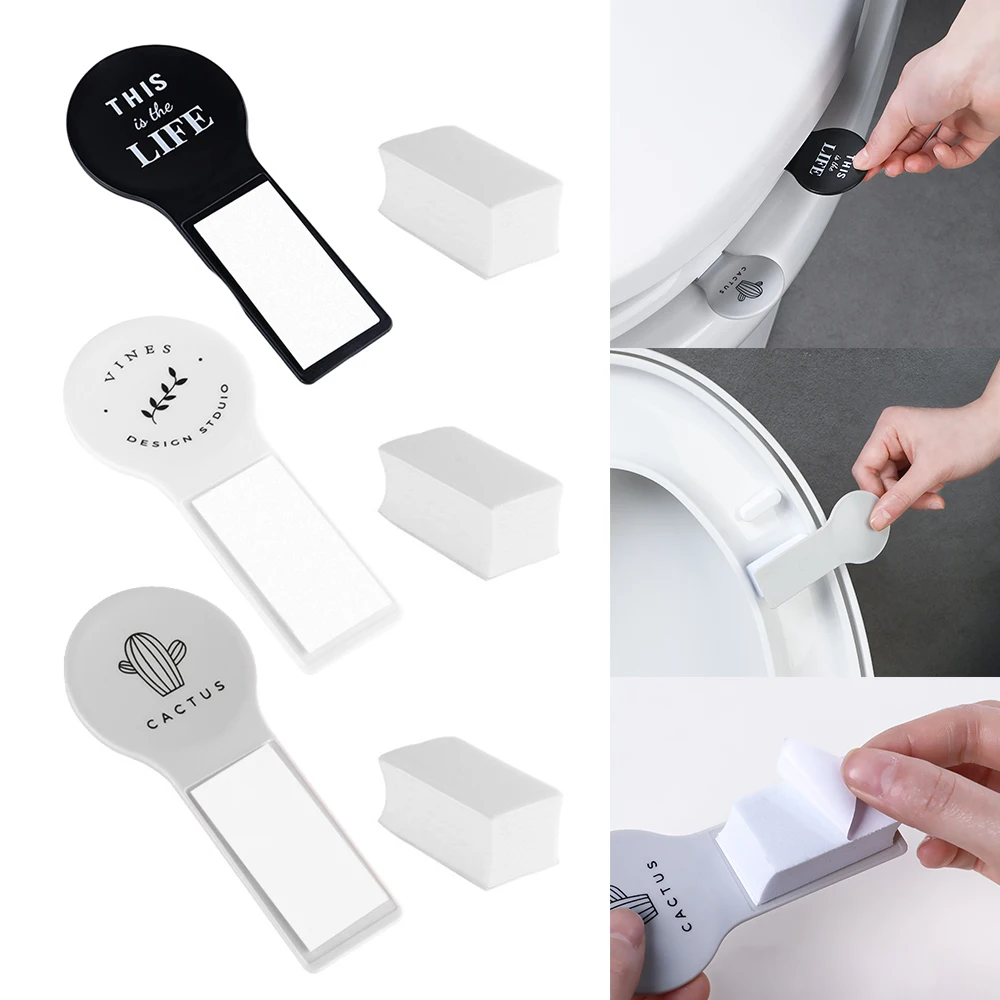 

Hogar Nordic Toilet Seat Cover Lifter Sanitary Closestool Seat Cover Lift Handle Toilet Seat Cover Lifter Bathroom Home