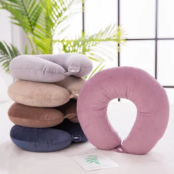 

1pcs U Shaped Multifunction Comfort Home Travel Car Neck Neck Support Pillow Cushion Sleep Relief Soft Travel Accessories