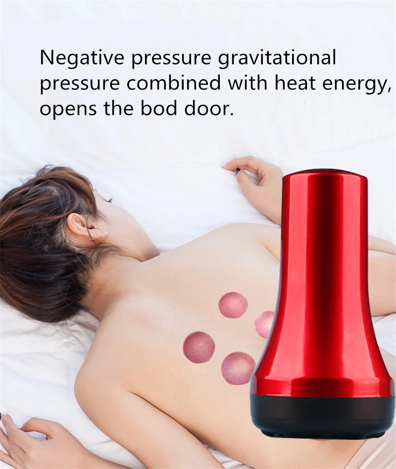 GuaSha Massage Tool Set Cupping Electric Gua Sha Massage For Body Foot Back Neck Beauty Meridian Pressure Therapy Physiotherapy