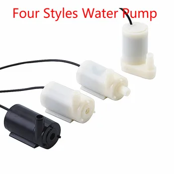 

2020 New Four Types Water Pump 3/4.5V 80-100L/H Micro Submersible Amphibious DC Motor Pump Micropump Free Shipping