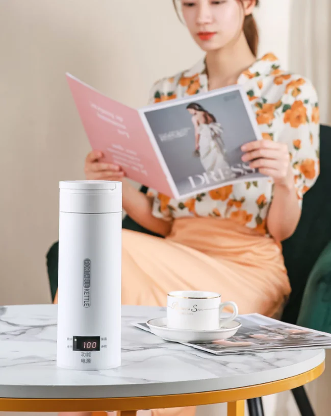 Traveling small electric water cup automatic power off folding mini capacity student dormitory portable kettle cup J05