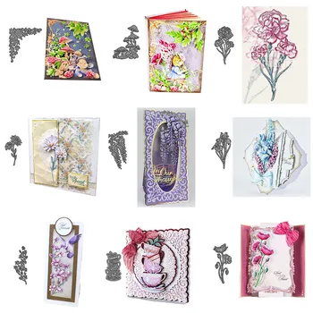 

Flowers Plants set Metal Cutting Dies for Scrapbooking Crafts Dies Stencils Card Make Paper Photo Album Template Decor Dies Cut