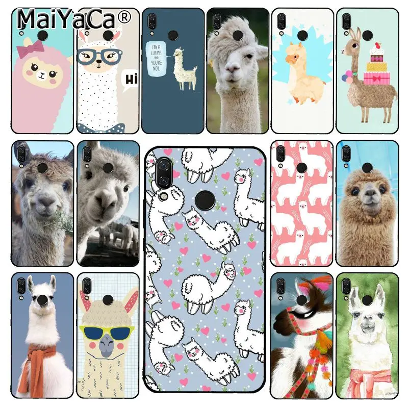 

MaiYaCa Lama Llama Alpacas Animal Phone Case for Xiaomi Redmi4X 6A S2 Go Redmi 5 5Plus Note4 Note5 7 Note6Pro