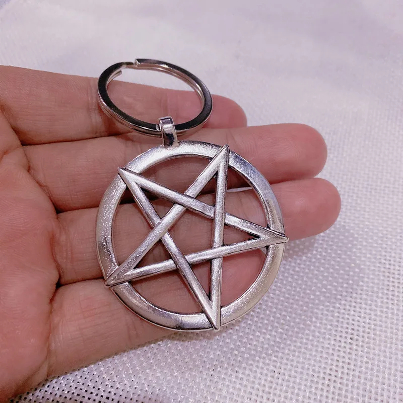 Waliicorners Satanic Symbol Necklace Unisex Amulet Fashion Inverted Pentagram Pendant 11 H39473d14e1804c6ab9866d3618f7e76ej