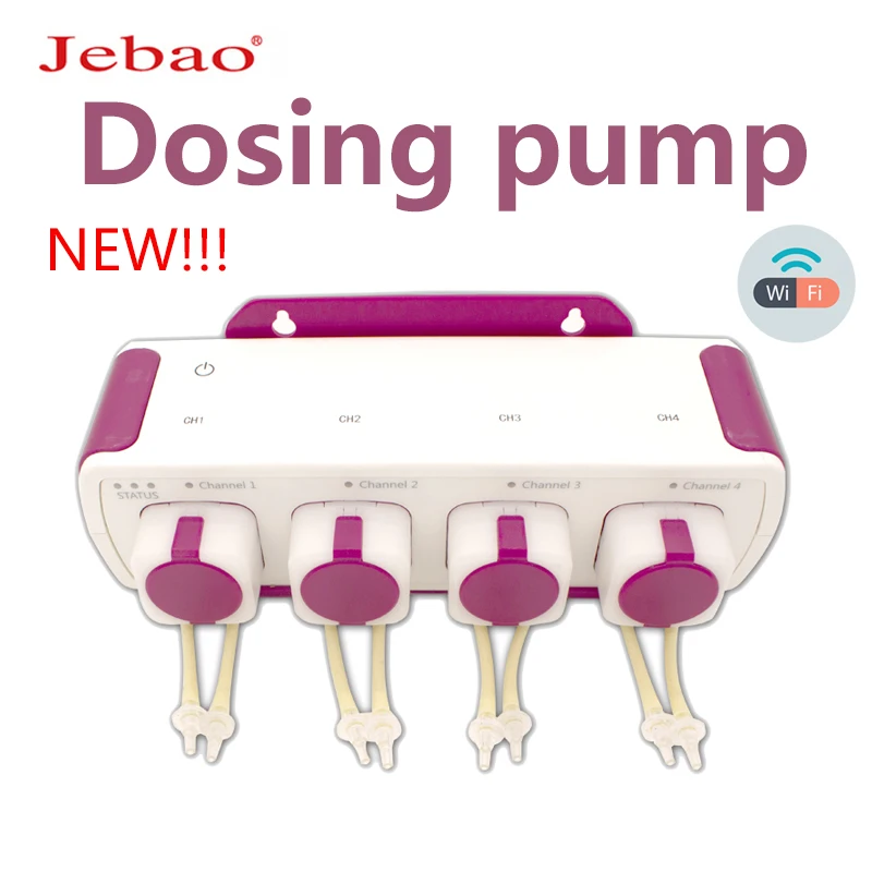 Новый jebao DM-4.4 wifi мини насос для титрования кораллового аквариума система