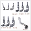 Industrial Sewing Machine Curved Hemming Foot Silk Chiffon Skirt Crimping Presser Foot Hem Pull Tube Presser Foot 3