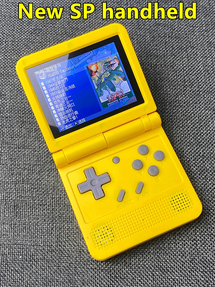Xiaolong Wang SP open source handheld mini flip 64-bit classic retro arcade PS1 game console | Электроника