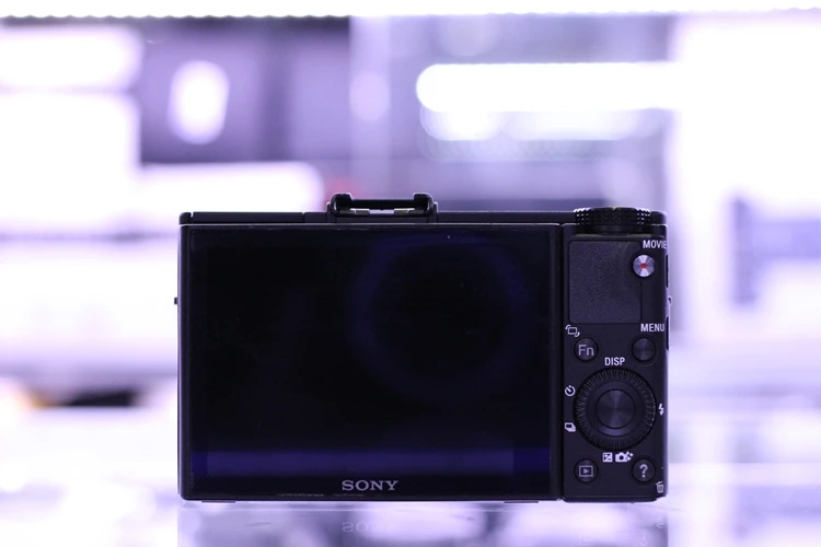 USED Sony RX100 II 20.2 MP Premium Compact Digital Camera w/ 1-inch Sensor MI (Multi-Interface) Shoe and tilt LCD Screen