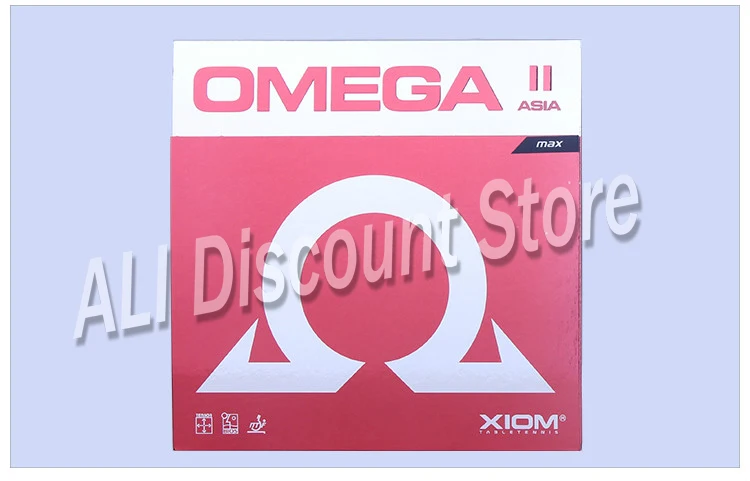 Xiom Omega 2 Азиатский профессиональный настольный теннис резиновый пинг-понг Рю сон-Мин