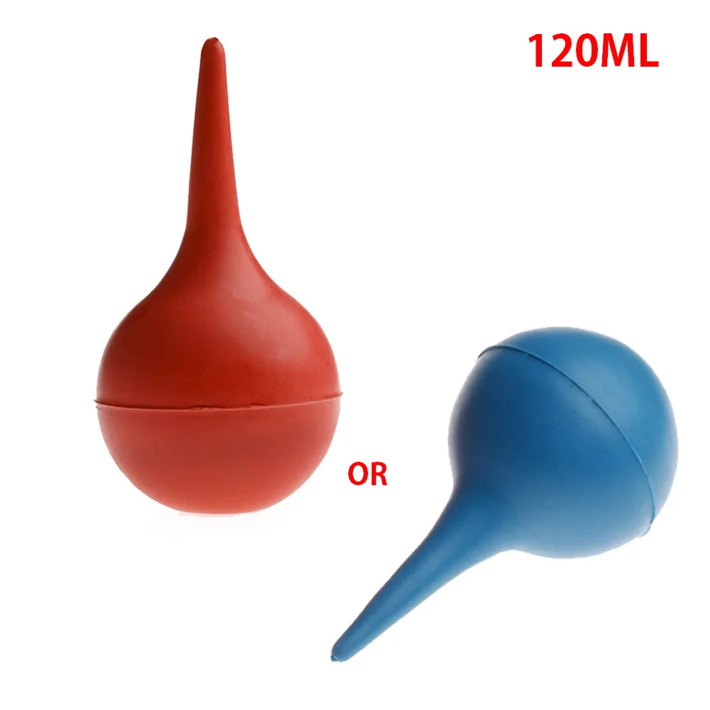 

90ml Rubber Suction Ear Washing Syringe Squeeze Bulb Laboratory Tool