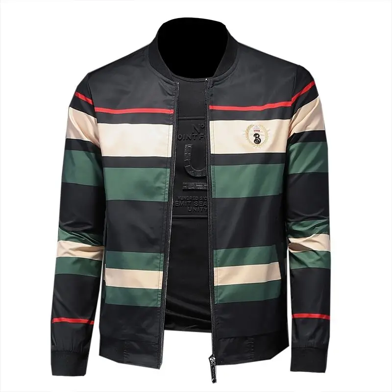 

Jacket Plaid Jacket Korean version slim autumn cool top youth casual thin coat