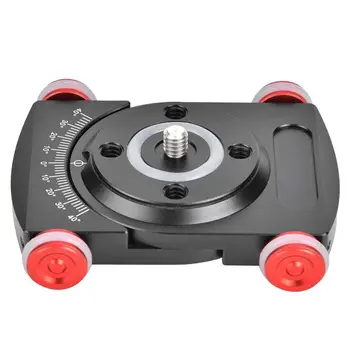 

dslr camera Low Barycenter Photography Adjustable Red Four Wheel Slider Rolling Dolly Shooting Bracket Equipment slider phone