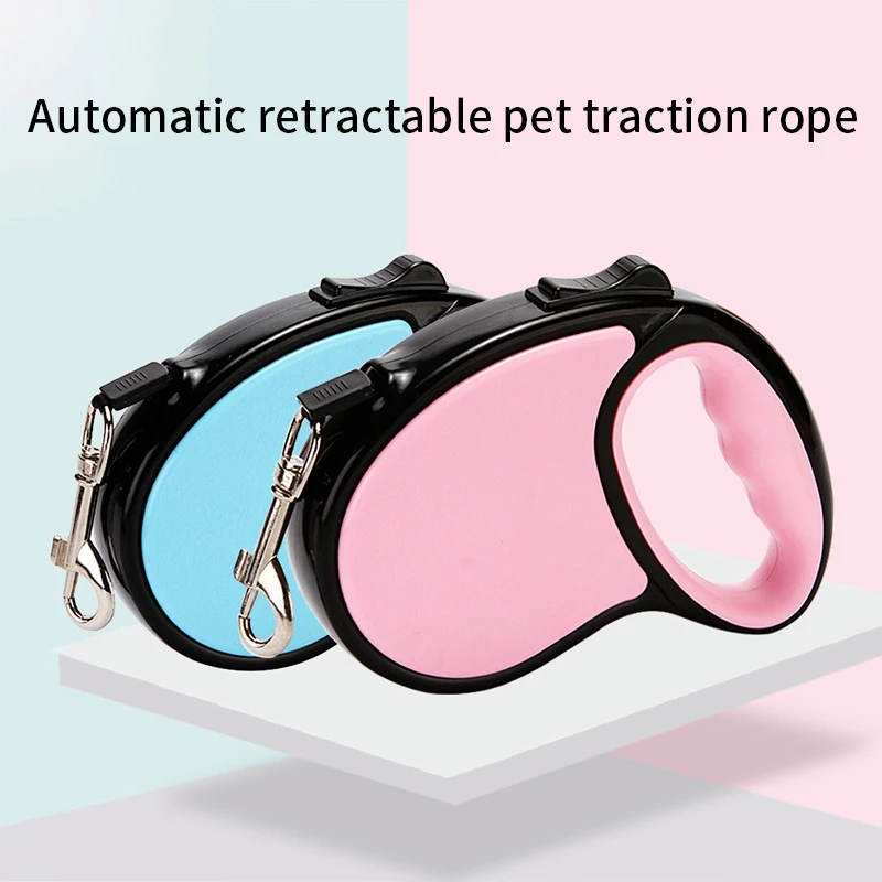 

Retractable Dog Leash Nylon Automatic Extendable Leads Rope Dog Walking Running Traction Rope Leashes For Dogs Pet Supplies