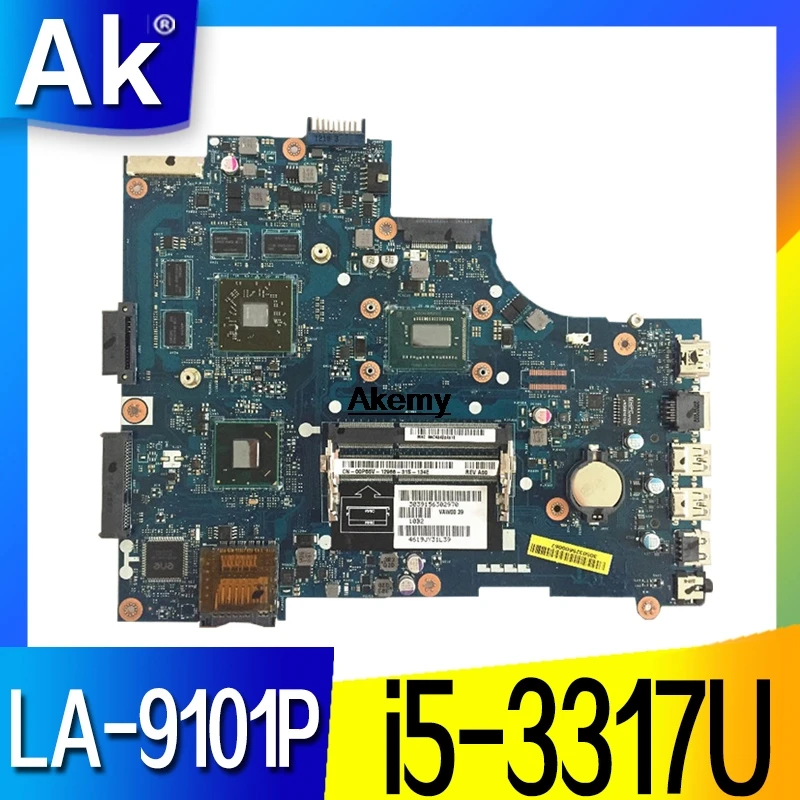 

Laptop motherboard for DELL 15R 3521 5521 PC Mainboard I5-3317U 0P14T7 VAW01 LA-9101P VAW00 LA-9104P fully tested DDR3