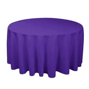 

Firewood Mulberry Textile Round Polyester Fiber Household Restaurant Banquet Table Cloth Hotel Tablecloth