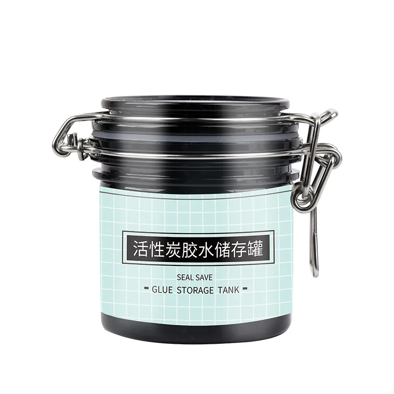 Eyelash Glue Tank Клей для наращивания ресниц бак для хранения Макияж инструмент для ресниц активированный уголь клей для хранения запечатывание коробки свежего осушения - Цвет: Eyelash Glue Tank