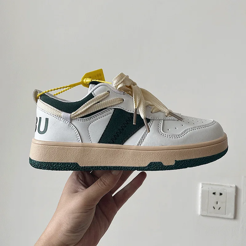 Plus Size Retro Fashion Sneakers Women Shoes 2021 NEW Low (1cm-3cm) Canvas Lace-up Zapatos De Mujer Casual Platform Shoes Women