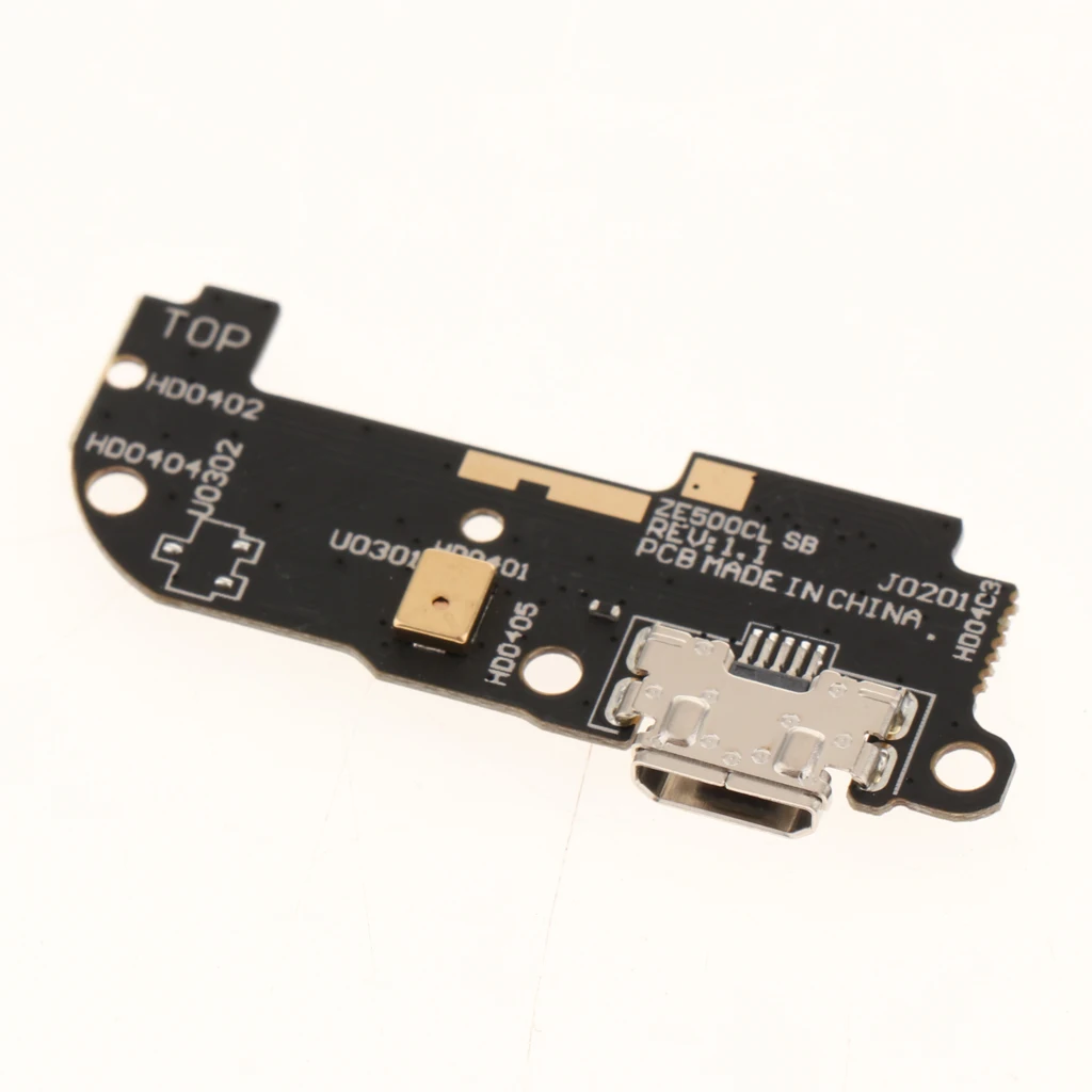 Usb-порт для зарядки PCB для платы микрофон гибкий кабель для ASUS Zenfone 2 ZE500cl Z00D смартфонов, запасная часть для ремонта