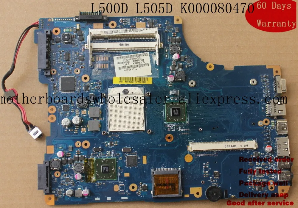Материнская плата для Toshiba Satellite L500D L505D материнская Kswae LA-4971P K000080470 | Компьютеры и