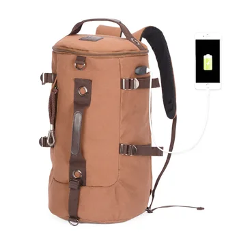

Backpack 2020 new product Korean version portable canvas British men's backpack trendy student sports bag outdoor travel bag