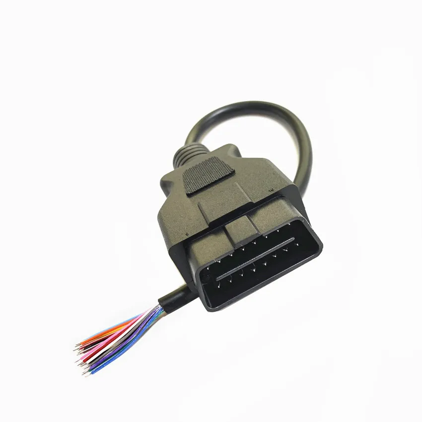 16 контактный Автомобильный диагностический интерфейс OBDIICAT адаптер OBD 2 OBD2